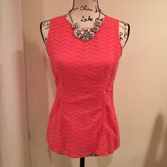 Banana Republic Tops - BR coral blouse!
